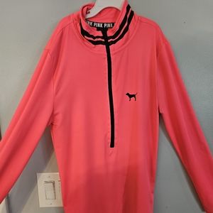SMALL HOT PINK POLYESTER PULL OVER